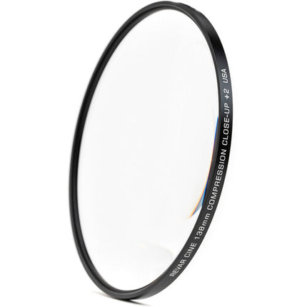 Revar Cine 138mm filtro close-up +2 dioptrías vidrio Schott BK7 aluminio anodizado
