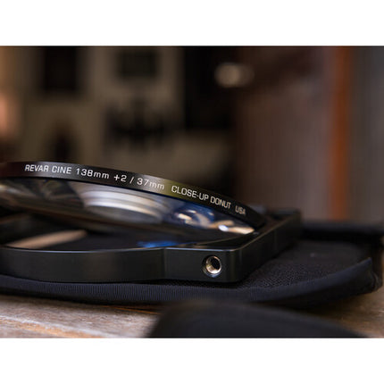 Revar Cine Close-Up Donut Dioptría 138mm Vidrio Schott BK7 Agujero 60mm +2