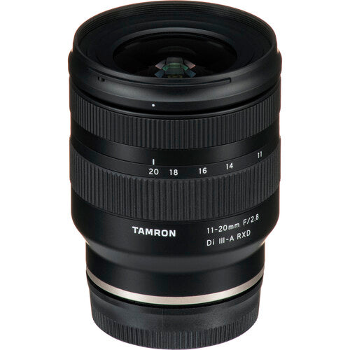 Tamron 11-20mm f2.8 Di III-A RXD Objetivo Gran Angular Ultra Rápido con cubierta