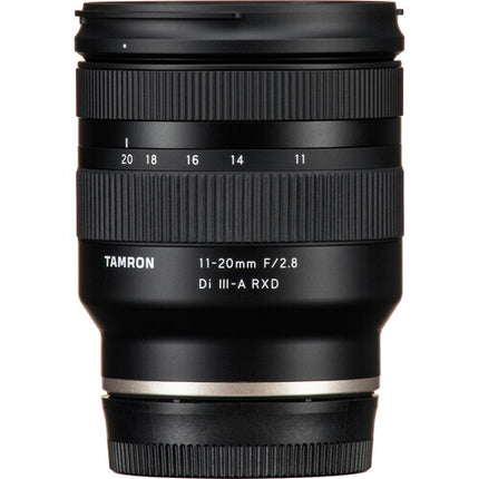 Tamron 11-20mm f2.8 Di III-A RXD Objetivo Gran Angular Ultra Rápido con cubierta