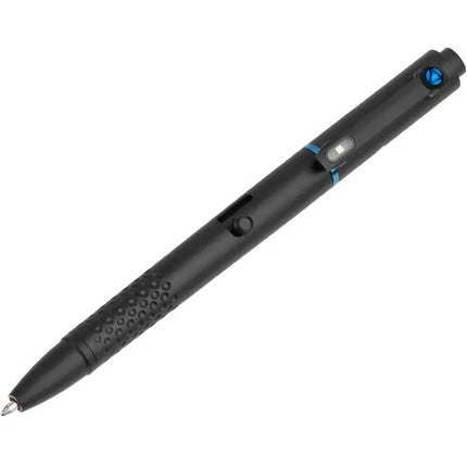 Olight O'pen Glow Linterna Bolígrafo Recargable 120 Lúmenes Luz Blanca y Punta LED Negro