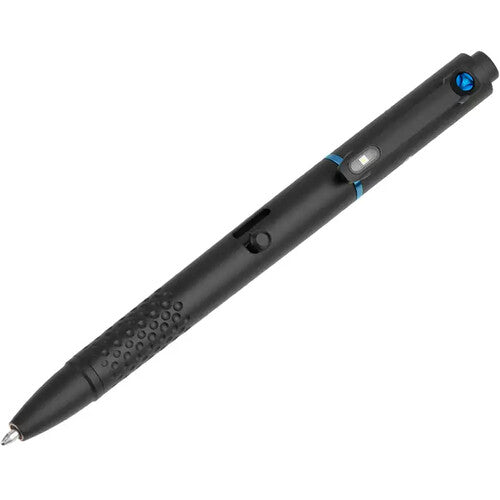 Olight O'pen Glow Linterna Bolígrafo Recargable 120 Lúmenes Luz Blanca y Punta LED Negro