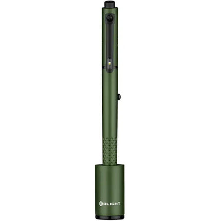 Olight O'pen Glow Linterna Recargable 120 Lúmenes Verde OD con Base de Carga