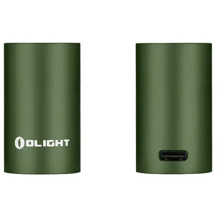 Olight O'pen Glow Linterna Recargable 120 Lúmenes Verde OD con Base de Carga