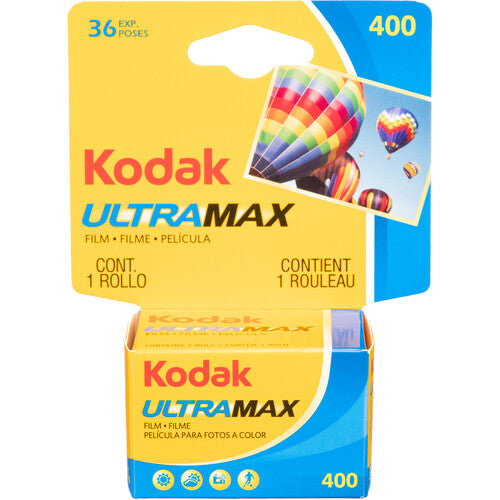 Kodak GC UltraMax 400 Película Color Negativa 35mm ISO 400 36 Exposiciones