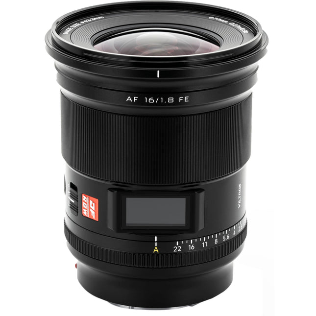 Viltrox AF 16mm f1.8 FE Lente Gran Angular Full Frame Sony E