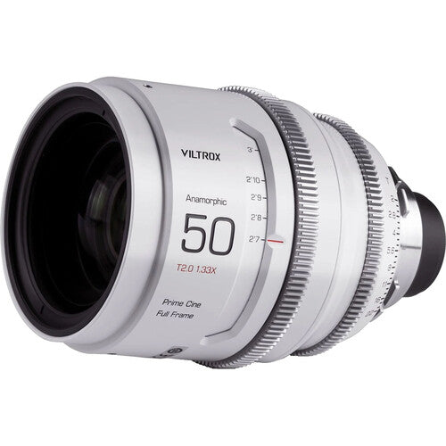 Viltrox EPIC 50mm T2.0 Lente Anamórfica 1.33x Full Frame T2 a T22