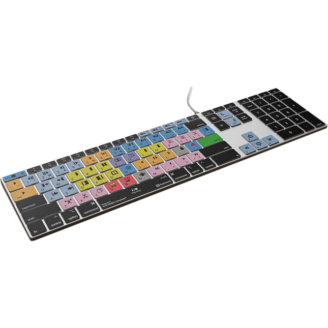 KB Covers Teclado Retroiluminado Avid Media Composer macOS Ultradelgado 4 Niveles de Brillo