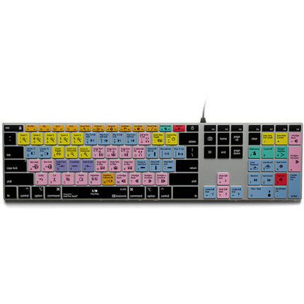KB Covers Pro Tools Teclado macOS Ultradelgado Aluminio 4 Niveles Brillo