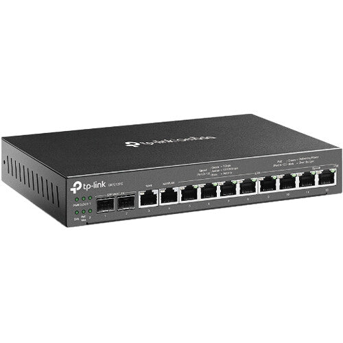 TP-Link Omada ER7212PC Router VPN Gigabit 12 Puertos PoE+ 110W Power Budget