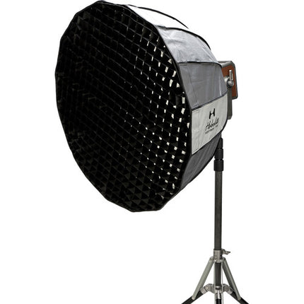 Hobolite Pro Softbox 90 cm para luz LED bicolor con difusor portátil y bolsa de transporte