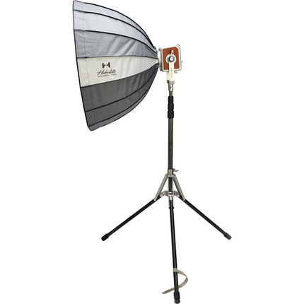 Hobolite Pro Softbox 90 cm para luz LED bicolor con difusor portátil y bolsa de transporte