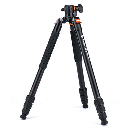 Fotopro X-Go HR Pro trípode horizontal aluminio con monopod y cabezal esférico carga 8 kg altura máxima 159 cm