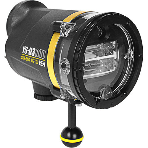 Sea & Sea YS-D3 Duo Estroboscópico Submarino 328' GN33 Ángulo 105°