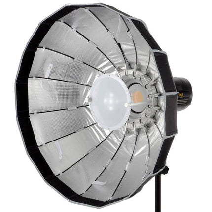 Angler Beauty Dish Plegable 23" para Bowens Plate Difusora y Estuche