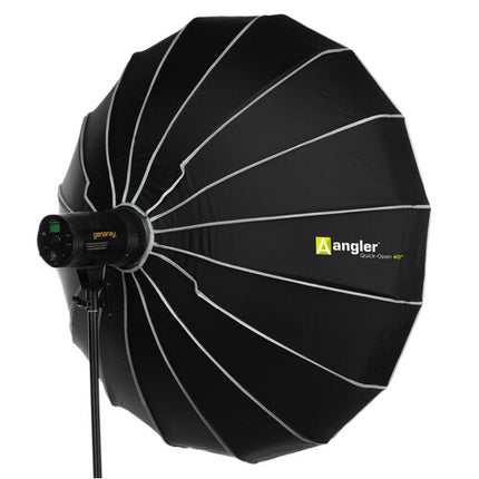 Angler Quick-Open Beauty Dish Plegable 40" Plate Difusor Funda