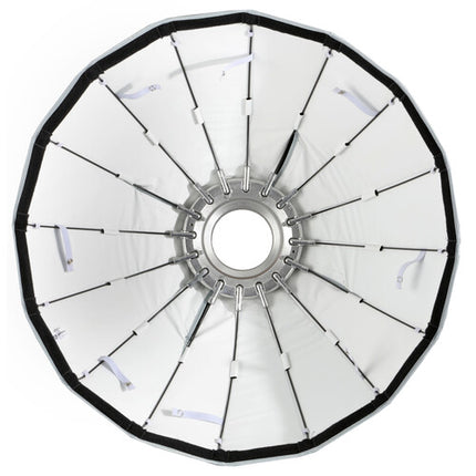 Angler Beauty Dish plegable 23" blanco para Bowens con difusores y adaptador 130mm