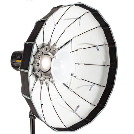 Angler Beauty Dish plegable 23" blanco para Bowens con difusores y adaptador 130mm