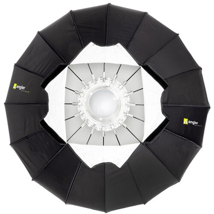 Angler Beauty Dish Plegable 33" para Bowens Blanco con Difusores y Estuche