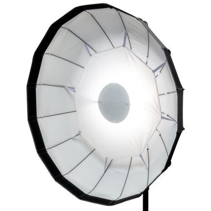Angler Beauty Dish Plegable 33" para Bowens Blanco con Difusores y Estuche