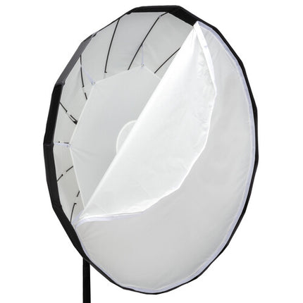Angler Beauty Dish Plegable 33" para Bowens Blanco con Difusores y Estuche