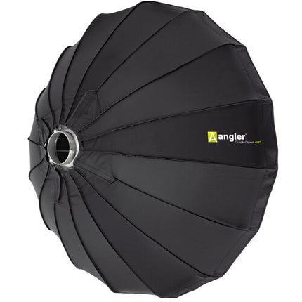 Angler Beauty Dish Plegable 40" Blanco para Bowens con Difusores y Funda