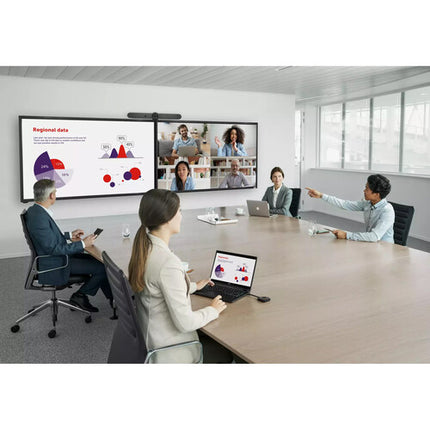 Barco ClickShare CX-50 Gen 2 Kit colaboración con 3 cámaras AI y switch Ethernet