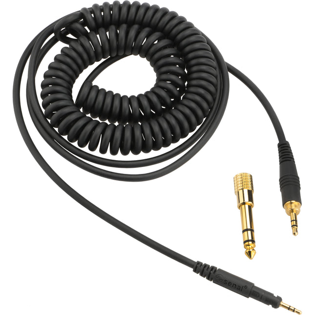 Senal Cable de Repuesto en Espiral para Auriculares SMH-1000-MK2 3.05m 3.5mm a 1/4"