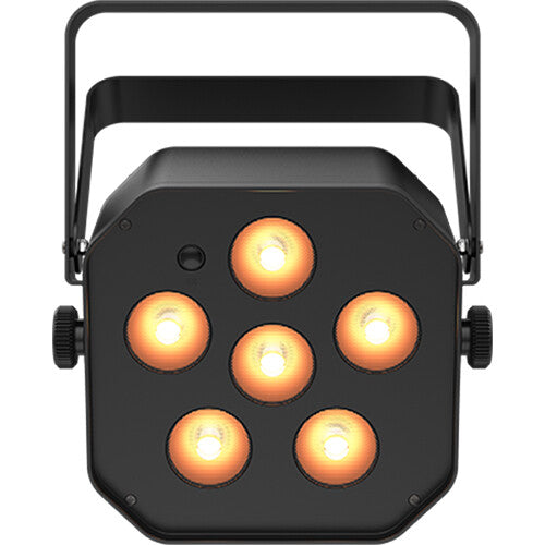 CHAUVET DJ EZLink Par Q6BT ILS RGBA Luz LED Par con Batería 20 Hr Bluetooth