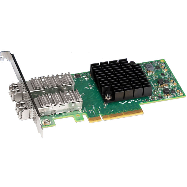 Sonnet Twin25G Adaptador PCIe 3.0 x8 con 2 Puertos SFP28 25 Gb/s