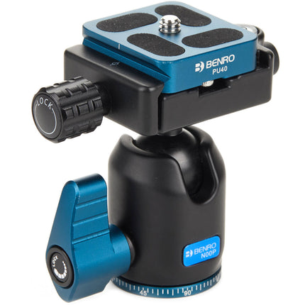 Benro N00P Cabeza de Bola con Liberación Rápida Arca Tipo 8.8 lb Capacidad 3.2" Altura