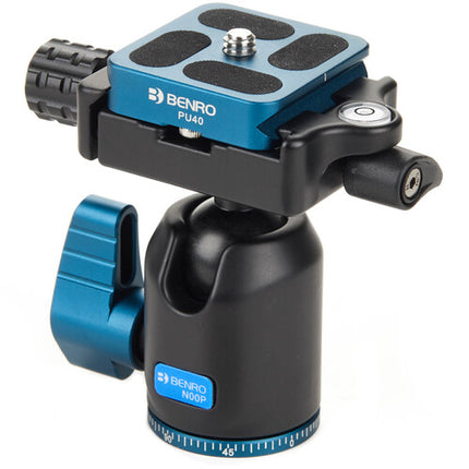 Benro N00P Cabeza de Bola con Liberación Rápida Arca Tipo 8.8 lb Capacidad 3.2" Altura