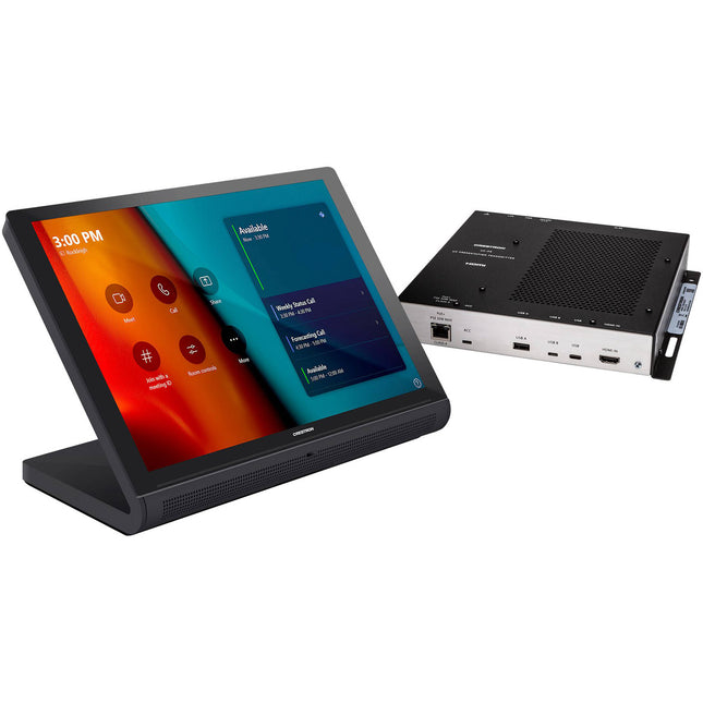 Crestron Flex Advanced Sistema de Videoconferencia Kit con Pantalla Táctil 10.1" 1080p para Microsoft Teams