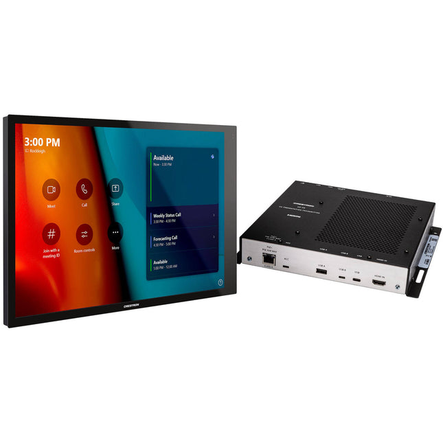 Crestron Flex Sistema de Videoconferencia Avanzado con Pantalla Táctil 10.1" 1080p para Microsoft Teams Rooms