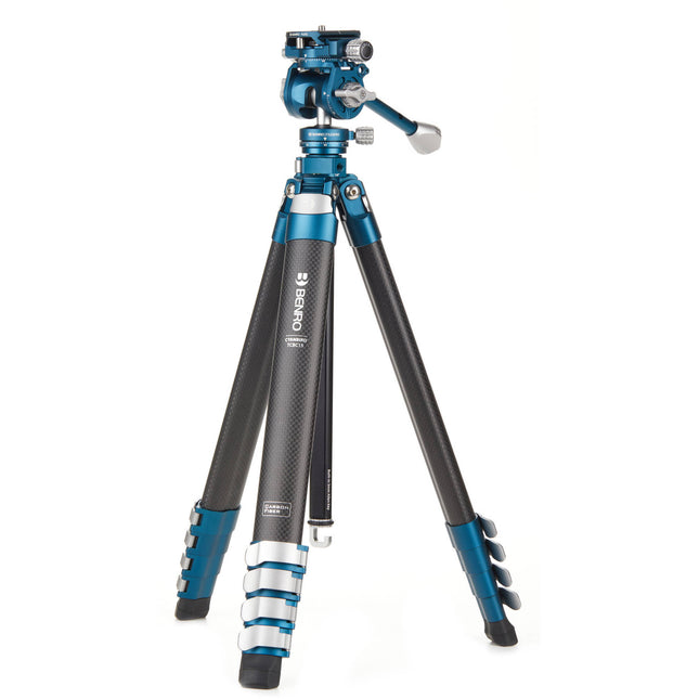 Benro CyanBird Trípode de Aluminio 61.6" con Cabezal Pan/Tilt FS20PRO y Funda