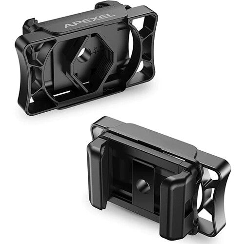 Apexel Adaptador Universal para Smartphone Compatible con Oculares 0.9-2.0 Pulgadas y Teléfonos 2.6-3.7 Pulgadas