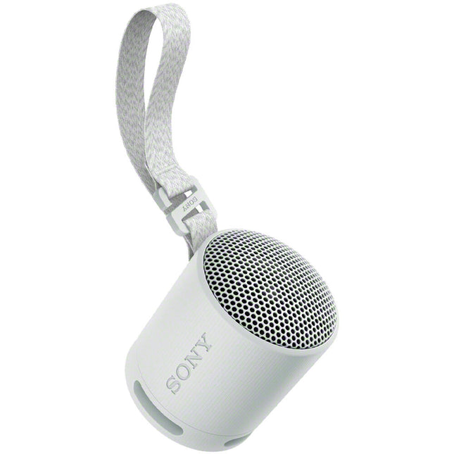Sony XB100 Altavoz Bluetooth portátil gris resistente agua IP67 16 horas batería cable USB-C
