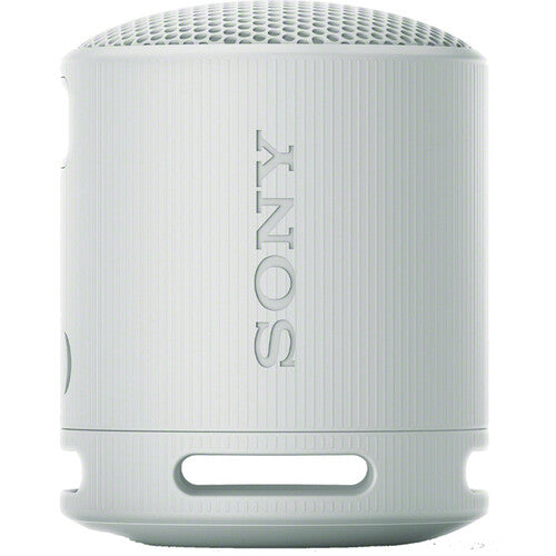 Sony XB100 Altavoz Bluetooth portátil gris resistente agua IP67 16 horas batería cable USB-C
