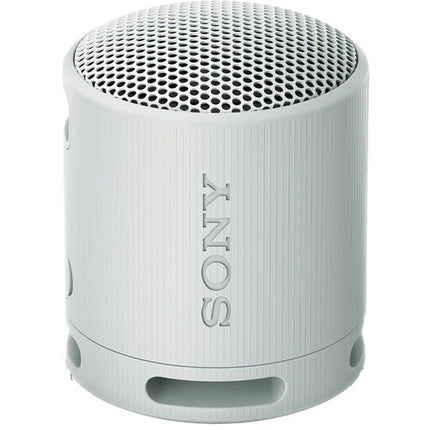 Sony XB100 Altavoz Bluetooth portátil gris resistente agua IP67 16 horas batería cable USB-C