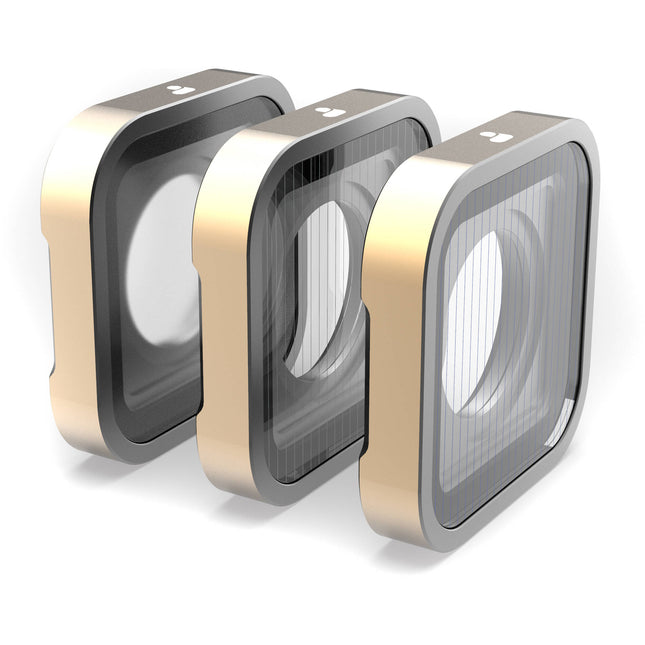 PolarPro FX Filtros para GoPro HERO9 10 11 Pack de 3 con diseño bajo perfil