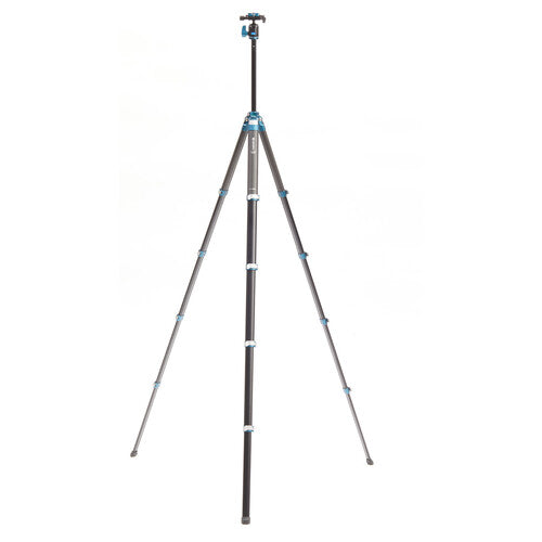 Benro CyanBird Trípode Fibra de Carbono Aluminio 61" Capacidad 4kg Con Cabezal N00P