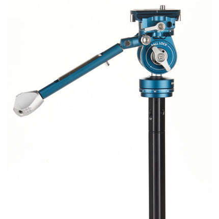 Benro CyanBird Tripode de Fibra de Carbono 5 Secciones 60 Pulgadas con Cabezal 2 en 1 y Estuche
