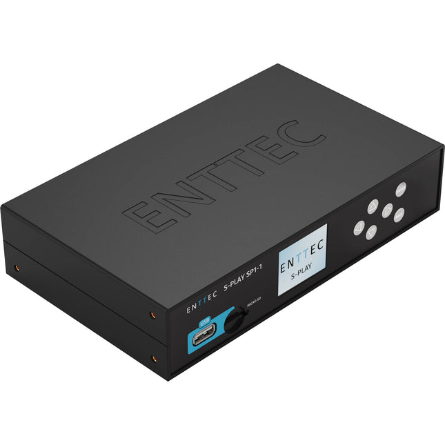 ENTTEC S-Play Controlador DMX con 32 Universos y Memoria 8GB