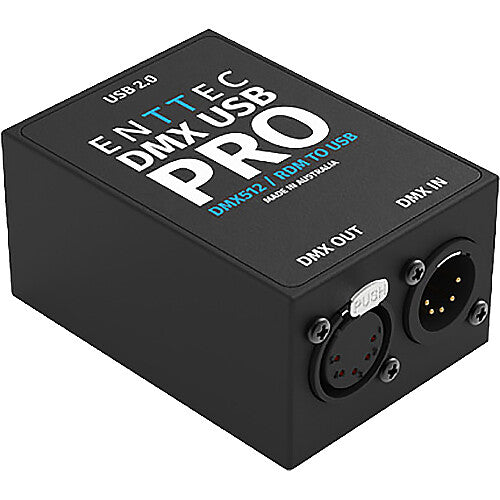 ENTTEC DMX USB Pro Interfaz DMX RDM Control PC Indicador LED