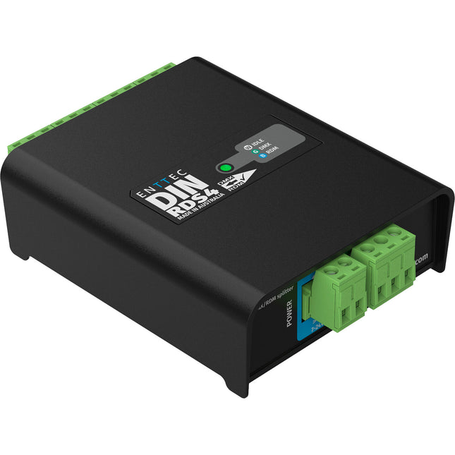 ENTTEC DIN RDS4 Splitter DMX/RDM 1 Entrada 4 Salidas montaje DIN