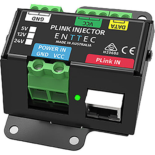 ENTTEC PLink Injector 12-24V Controlador de Pixeles 340 RGB 10A Terminales