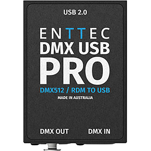 ENTTEC DMX USB Pro Interfaz DMX RDM Control PC Indicador LED