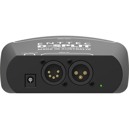 ENTTEC D-Split Divisor DMX con Salidas 3 y 5 Pines 512 Canales Fuente incluida
