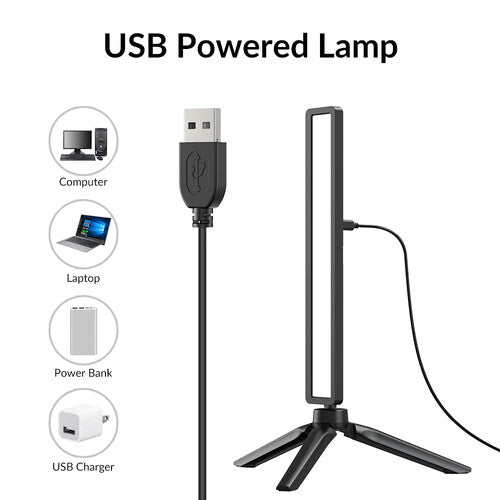 Apexel FL06 Luz LED para Video Conferencia Temperatura Ajustable y Tripie
