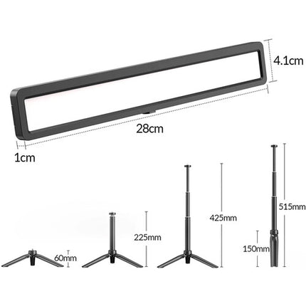 Apexel FL06 Luz LED para Video Conferencia Temperatura Ajustable y Tripie